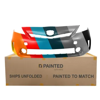 TOYOTA PRIUS V FRONT BUMPER COVER PRIMED (W/ WASHER)(W/ SENSOR)**CAPA** OEM#5211947925 2012-2014 PL# TO1000387C