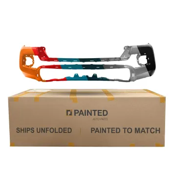 TOYOTA TACOMA FRONT BUMPER COVER TEXTURED BLACK (W/FLARE)**CAPA** OEM#5211904907 2016-2023 PL# TO1000414C