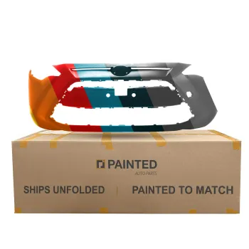 TOYOTA YARIS SEDAN/YARIS iA FRONT BUMPER COVER PRIMED (W/R-DOT)**CAPA** OEM#52119WB005 2017-2019 PL# TO1000416C