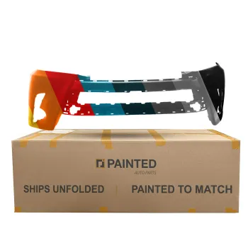 TOYOTA HIGHLANDER HYBRID FRONT BUMPER COVER PRIMED WO/SENSOR**CAPA** OEM#521190E937 2017-2019 PL# TO1000427C