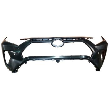 TOYOTA RAV4  FRONT BUMPER COVER PRIMED (W/SENSOR)(LE/XLE/LTD)(WO/TOW COVER)**CAPA** OEM#521190R920 2019-2024 PL# TO1000450C