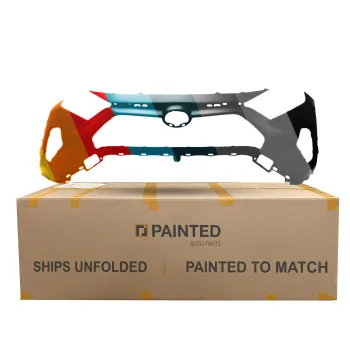 TOYOTA RAV4 HYBRID  FRONT BUMPER COVER PRIMED (WO/SENSOR)(JAPAN BUILT)(W/TOW) OEM#521194A916 2019-2024 PL# TO1000451