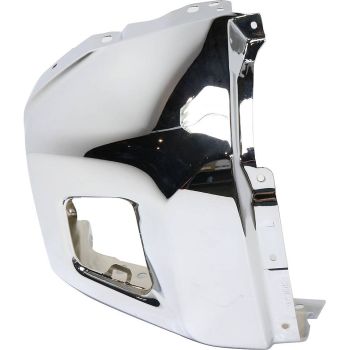 TOYOTA TUNDRA  FRONT BUMPER END LEFT (Driver Side) CHROME (WO/SENSOR) **CAPA** OEM#521130C040 2014-2021 PL# TO1004184C