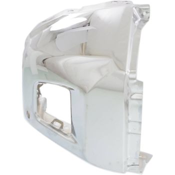 TOYOTA TUNDRA FRONT BUMPER END LEFT (Driver Side) CHROME (W/ SENSOR) OEM#521130C050 2014-2021 PL# TO1004185