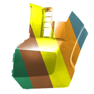 TOYOTA TUNDRA FRONT BUMPER SIDE COVER LEFT (Driver Side) PRIMED (WO/SENSOR)(WO/WHEEL OPENING MLDG) **CAPA** OEM#521130C909 2022-2024 PL# TO1016104C