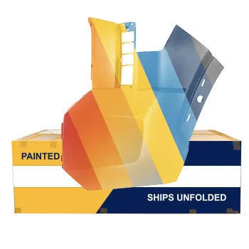 2022-2024 TOYOTA TUNDRA Front Bumper Side Cover Left (Driver Side) Primed Without Sensor With Wheel Opening Molding CAPA OEM# 521130C911 PL# TO1016106C