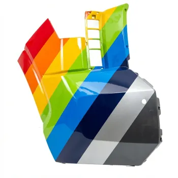 2022-2024 TOYOTA TUNDRA Front Bumper Side Right (Passenger Side) With Sensor Without Wheel Opening Molding CAPA OEM# 521120C910 PL# TO1017105C