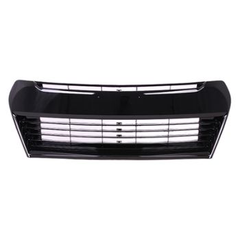 TOYOTA COROLLA/SEDAN  FRONT BUMPER GRILLE BLACK WO/OUTER CHROME MLDG (S MDL) **CAPA** OEM#5311202510 2014-2016 PL# TO1036149C