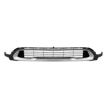 TOYOTA PRIUS / PRIUS PRIME FRONT BUMPER GRILLE TXT-BLACK W/SILVER TRIM OEM#5310247230 2023-2024 PL# TO1036256