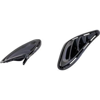 TOYOTA COROLLA/SEDAN  FOG LAMP COVER SET(RH+LH)(WO/DRL)(CE/L/LE/LE ECO) OEM# 8148102918 2017-2019 PL# TO1037103