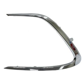 TOYOTA CAMRY HYBRID FRONT BUMPER MLDG LEFT (Driver Side) CHROME (XLE MDL) **CAPA** OEM#5271306180 2021-2024 PL# TO1038245C