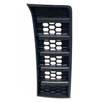 TOYOTA TUNDRA FRONT BUMPER OUTER GRILLE LEFT (Driver Side) TXT-BLACK **CAPA** OEM#528220C010 2022-2024 PL# TO1038256C