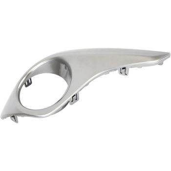 TOYOTA HIGHLANDER FOG LAMP COVER RIGHT (Passenger Side) (W/FOG)(SILVER GRAY) OEM# 814810E060 2011-2013 PL# TO1039154