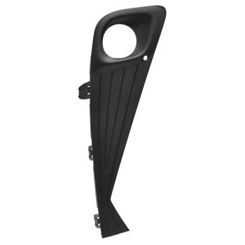 TOYOTA CHR FRONT BUMPER UPPER COVER SIDE INSERT RIGHT (Passenger Side) TXT-BLACK (W/FOG)(LTD) OEM#52127F4210 2020-2022 PL# TO1039235