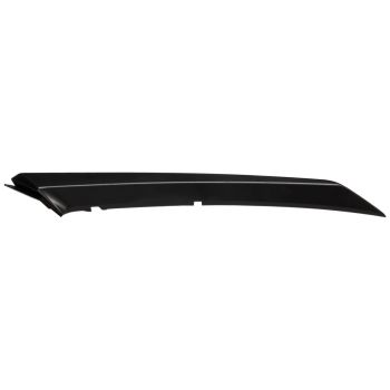 TOYOTA CAMRY HYBRID FRONT BUMPER COVER MLDG UPPER RIGHT (Passenger Side) MATE-BLACK (SE)(BELOW HL) **CAPA** OEM#5271206100 2018-2024 PL# TO1047105C