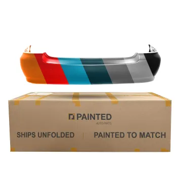 TOYOTA COROLLA/SEDAN REAR BUMPER COVER PRIMED (CE/LE Model)(W/O Spoiler Holes) OEM#5215902911 2003-2008 PL# TO1100208