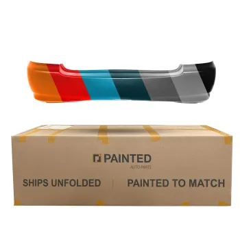 TOYOTA COROLLA/SEDAN REAR BUMPER COVER PRIMED (CE/LE Model)(W/O Spoiler Holes)**CAPA** OEM#5215902911 2003-2008 PL# TO1100208C