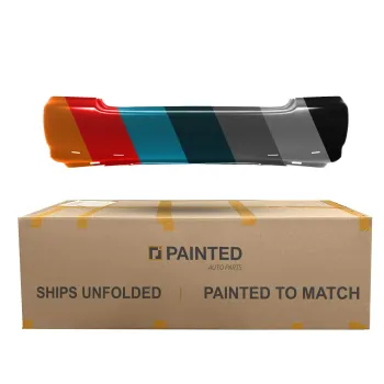 TOYOTA COROLLA/SEDAN REAR BUMPER COVER PRIMED (S/XRS MODEL)(W/Spoiler Holes) OEM#5215902912 2003-2008 PL# TO1100209