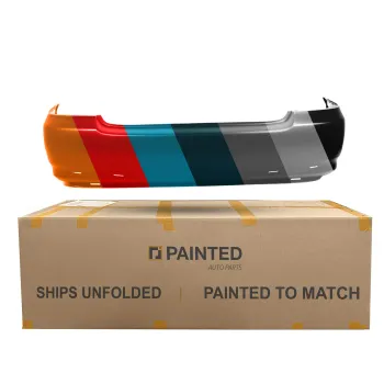 TOYOTA COROLLA/SEDAN REAR BUMPER COVER PRIMED (S/XRS MODEL)(W/Spoiler Holes)**CAPA** OEM#5215902912 2003-2008 PL# TO1100209C