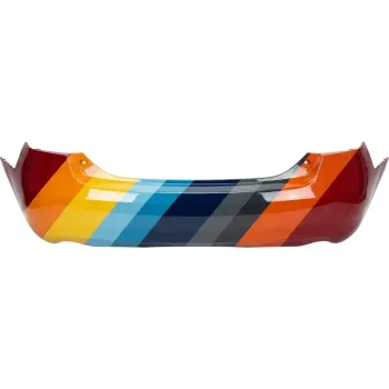 2007-2011 TOYOTA CAMRY Rear Bumper with Spoiler Holes Dual Exhaust OEM# 5215906951 PL# TO1100246