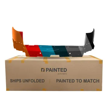 TOYOTA FJ CRUISER  REAR BUMPER COVER TEXT-BLACK (W/ SENSOR) OEM#5215935220 2007-2010 PL# TO1100250