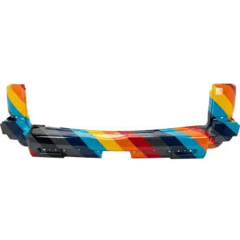 2007-2010 TOYOTA FJ CRUISER Rear Bumper Textured Black Without Sensor CAPA OEM# 5215935210 PL# TO1100251C