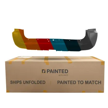 TOYOTA 4RUNNER REAR BUMPER COVER PRIMED (W/TRAILER HITCH)**CAPA** OEM#5215935190 2006-2009 PL# TO1100253C