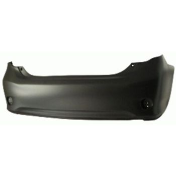 TOYOTA COROLLA/SEDAN REAR BUMPER COVER PRIMED (W/O SPOILER)(EXC S/XRS)**CAPA** OEM#5215902963 2009-2010 PL# TO1100264C