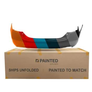 TOYOTA CAMRY HYBRID REAR BUMPER COVER PRIMED (SINGLE EXHAUST)(USA Built) OEM#5215906952 2007-2011 PL# TO1100274