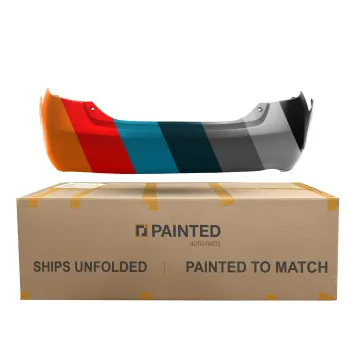 TOYOTA CAMRY HYBRID REAR BUMPER COVER PRIMED (SINGLE EXHAUST)(USA Built)**CAPA** OEM#5215906952 2007-2011 PL# TO1100274C