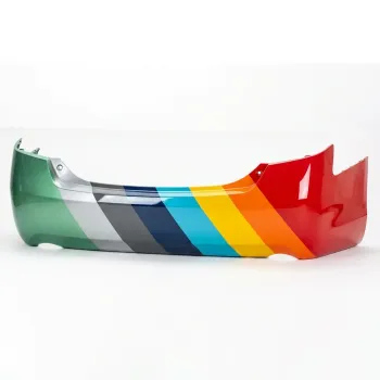 2007-2011 Toyota Camry Rear Bumper Dual Exhaust No Spoiler OEM# 5215906910-PFM PL# TO1100276