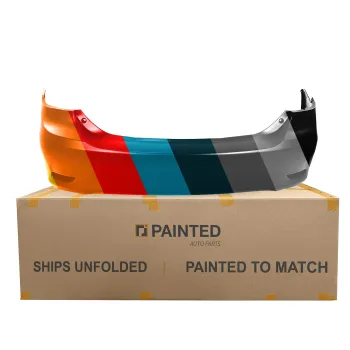 TOYOTA COROLLA/SEDAN REAR BUMPER COVER PRIMED (W/O SPOILER)(EXC S MDL ) OEM#5215902977 2011-2013 PL# TO1100287