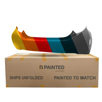 TOYOTA PRIUS C (1.5L) REAR BUMPER COVER PRIMED OEM#5215952981 2012-2016 PL# TO1100302