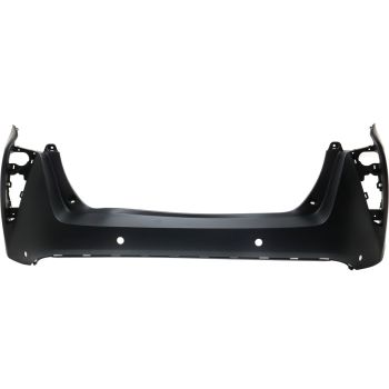 TOYOTA PRIUS REAR BUMPER COVER PRIMED (W/PARKING SENSORS)**CAPA** OEM#5215947915 2016-2018 PL# TO1100320C