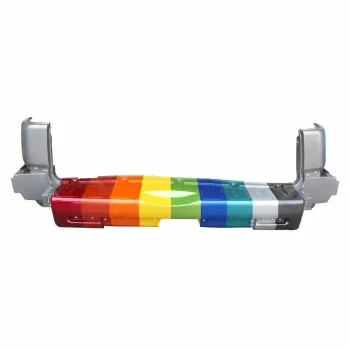 2011-2014 TOYOTA FJ CRUISER Rear Bumper Text-Black wo Sensor CAPA OEM# 5215935400 PL# TO1100322C