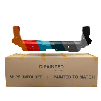 TOYOTA FJ CRUISER REAR BUMPER COVER TEXT-BLK (W/ SENSOR) OEM#5215935410 2011-2014 PL# TO1100323