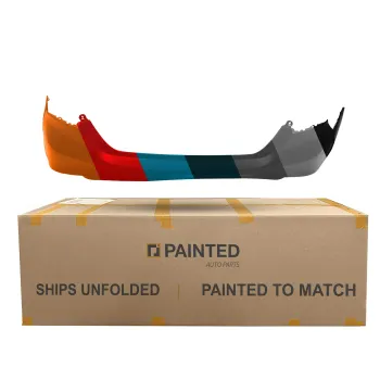 TOYOTA CAMRY HYBRID REAR BUMPER COVER PRIMED (LE)(WO/SENSOR) OEM#521590X913 2018-2024 PL# TO1100333