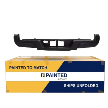 2016-2023 TOYOTA TACOMA Rear Step Bumper Assembly Black without Sensor without Tow Hitch CAPA OEM# 5215904030-PFM PL# TO1103125C