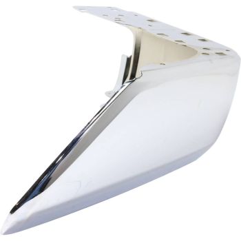 TOYOTA TUNDRA REAR BUMPER LEFT (Driver Side) CHROME (WO/SENSOR) (STEEL) OEM#521520C030 2014-2021 PL# TO1104123