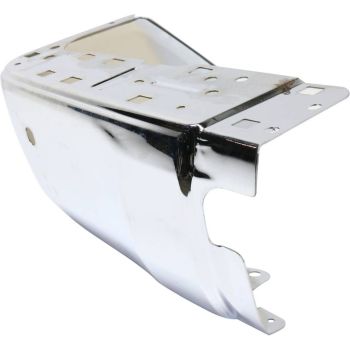 TOYOTA TUNDRA REAR BUMPER LEFT (Driver Side) CHROME W/ SENSOR) (STEEL)**CAPA** OEM#521520C040 2014-2021 PL# TO1104124C