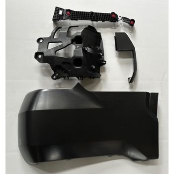 TOYOTA TUNDRA REAR BUMPER END COVER ASSY RIGHT (Passenger Side) PRIMED (WO/SENSOR)(WO/WHEEL OPENING MLDG) OEM#521610C903-PFM 2022-2024 PL# TO1105142