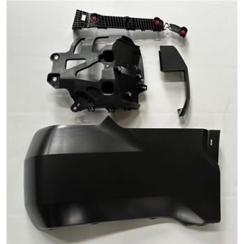 TOYOTA TUNDRA REAR BUMPER END COVER ASSY RIGHT (Passenger Side) PRIMED (WO/SENSOR)(W/WHEEL OPENING MLDG) OEM#521610C902-PFM 2022-2024 PL# TO1105144