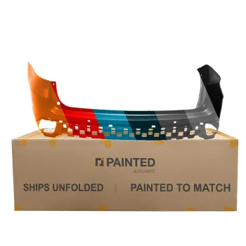 TOYOTA HIGHLANDER REAR BUMPER COVER UPPER PRIMED (W/ SENSOR) OEM#521590E912 2014-2016 PL# TO1114101