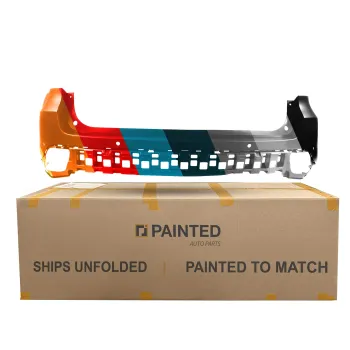 TOYOTA HIGHLANDER REAR BUMPER COVER UPPER PRIMED (W/ SENSOR) **CAPA** OEM#521590E912 2014-2016 PL# TO1114101C