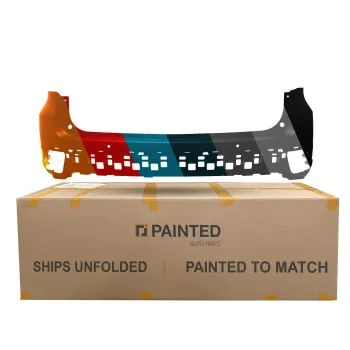 TOYOTA HIGHLANDER REAR BUMPER COVER UPPER PRIMED (W/ SENSOR) **CAPA** OEM#521590E918 2017-2019 PL# TO1114104C