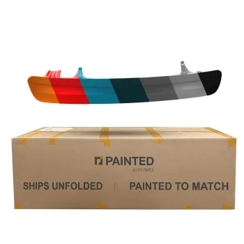 TOYOTA HIGHLANDER HYBRID REAR BUMPER COVER LOWER FILLER BLACK OEM#521690E050 2011-2013 PL# TO1115102