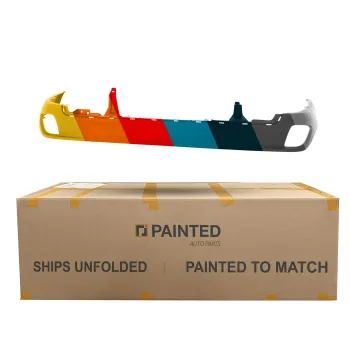 TOYOTA HIGHLANDER REAR BUMPER COVER LOWER TEXTURED BLACK (WO/CHR)(EXC LTD)**CAPA** OEM#521690E070 2014-2019 PL# TO1115104C