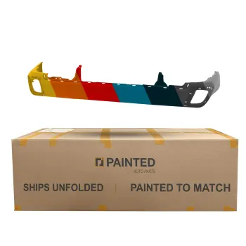 TOYOTA HIGHLANDER HYBRID  REAR BUMPER COVER LOWER MAT-DARK GRAY (W/CHROME)(W/SENSOR)(LTD)**CAPA** OEM#521690E100 2017-2019 PL# TO1115109C