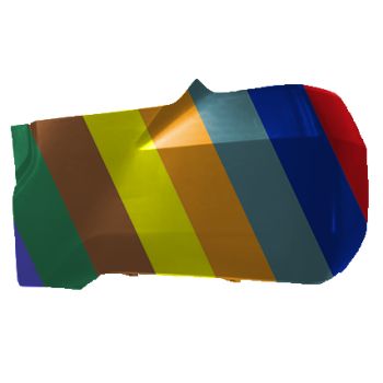 TOYOTA TUNDRA REAR BUMPER END COVER LEFT (Driver Side) PRIMED (WO/SENSOR)(WO/WHEEL OPENING MLDG) **CAPA** OEM#521620C903 2022-2024 PL# TO1116114C