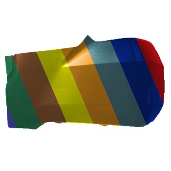 TOYOTA TUNDRA REAR BUMPER END COVER LEFT (Driver Side) PRIMED (W/SENSOR)(WO/WHEEL OPENING MLDG) **CAPA** OEM#521620C901 2022-2024 PL# TO1116115C